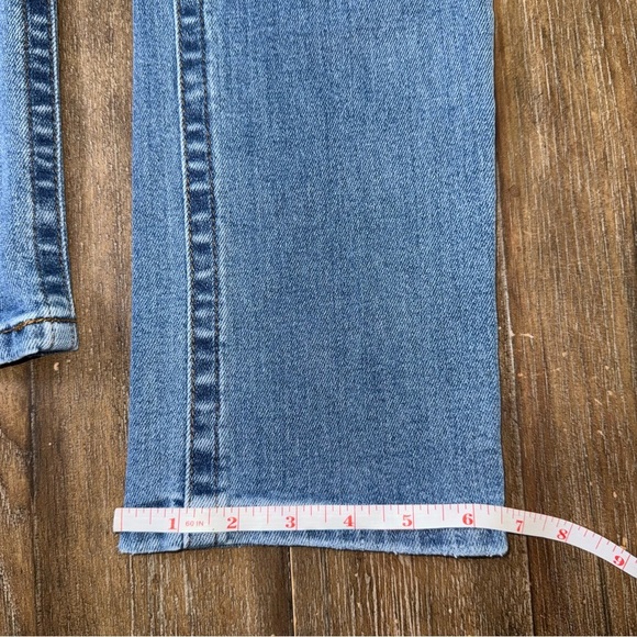 KUT from the Kloth Stevie Straight Leg Jeans Size 6 button fly high rise - Picture 9 of 11